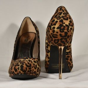 Closed Toed Charlotte Russe Cheetah Heels